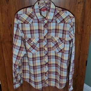 ARIZONA western style boys long sleeve shirt. NWT